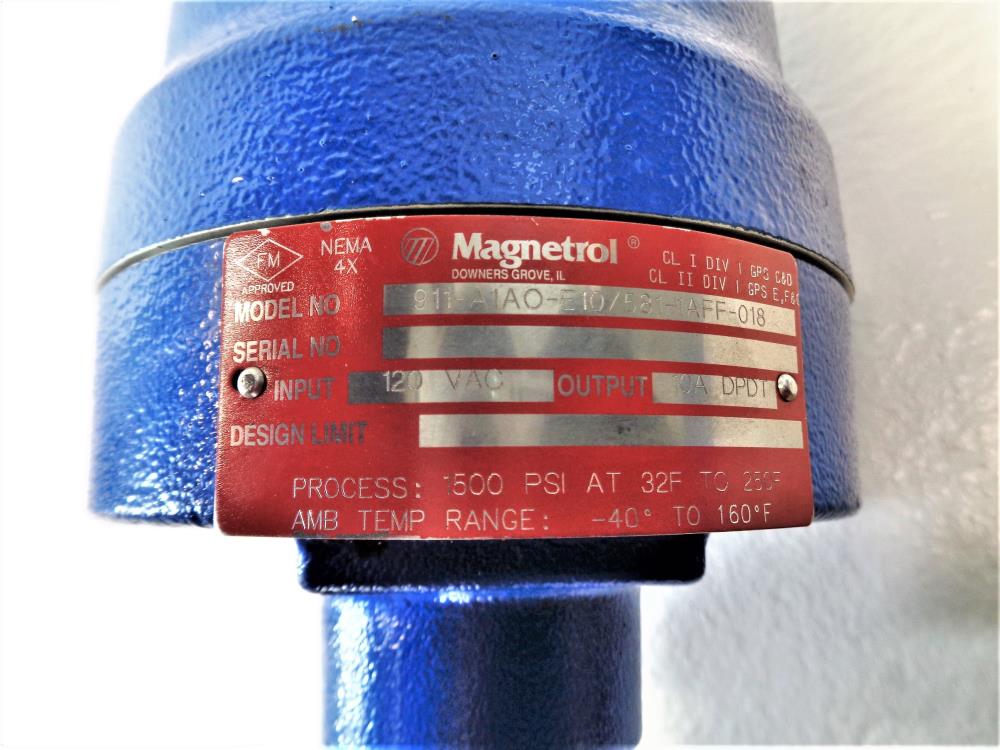 Magnetrol Ultrasonic Level Controller 911-A1AO-E10.581-1AFF-018